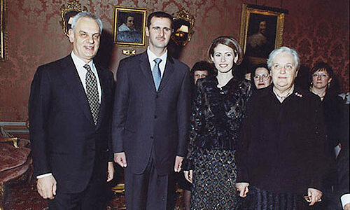 Incontro con il Presidente della Repubblica Siriana