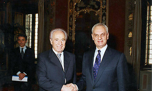 Incontro con Shimon Peres