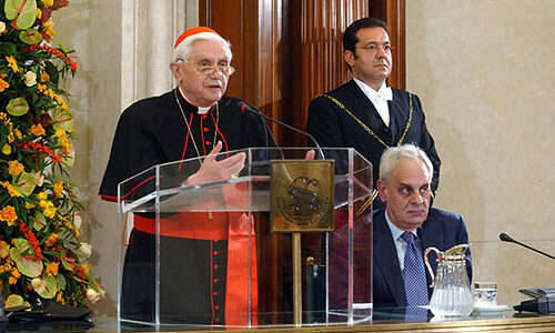 Lectio magistralis del Cardinale Joseph Ratzinger