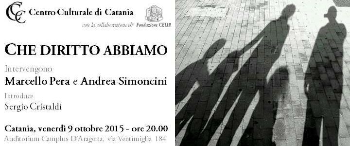 Catania – Presentazioni del libro “Diritti umani e Cristianesimo”