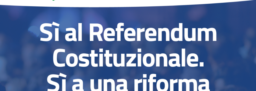 Lucca, 02 ottobre 2016 – Incontro aperto sulle ragioni del SI al Referendum costituzionale