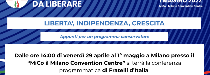 Il Presidente Marcello Pera alla conferenza programmatica: Italia, energia da liberare