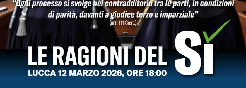 Lucca – Dialogo, le Ragioni del Sì
